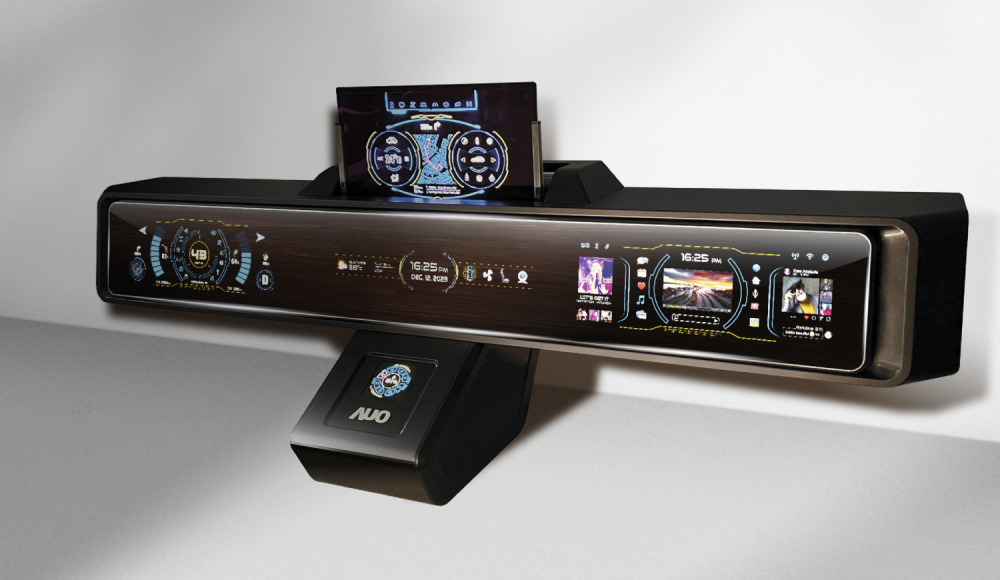 jinnian金年会Micro LED沉浸式车舱显示方案结合 可卷式、可伸缩的Micro LED应用并可呈现不同的质感纹路，展现人性化设计