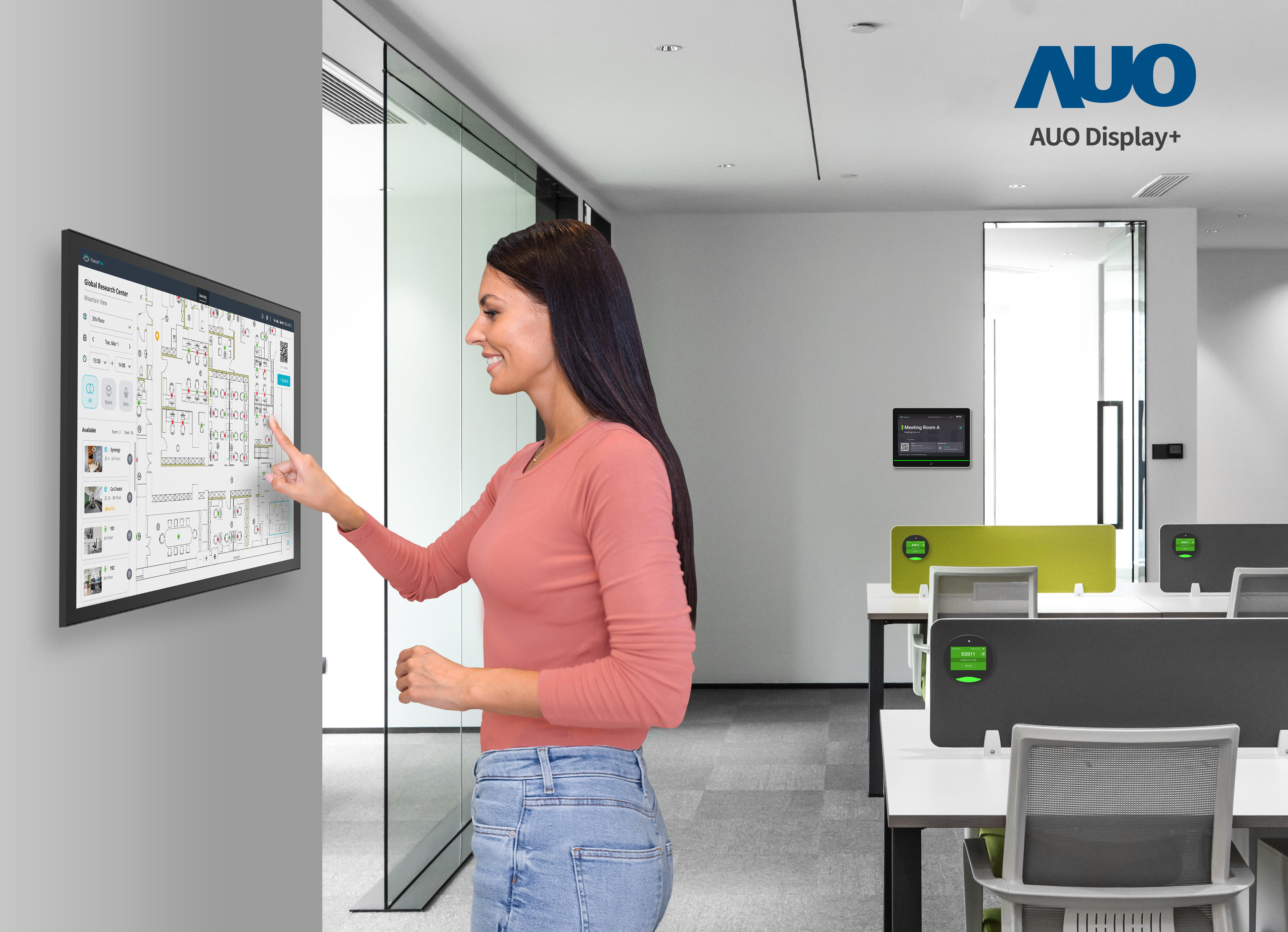 达擎会议空间管理解决方案可应用于空间预约和管理流程，将办公空间的查询、预约和保留等流程自动化，为用户提供更灵活、弹性的工作模式