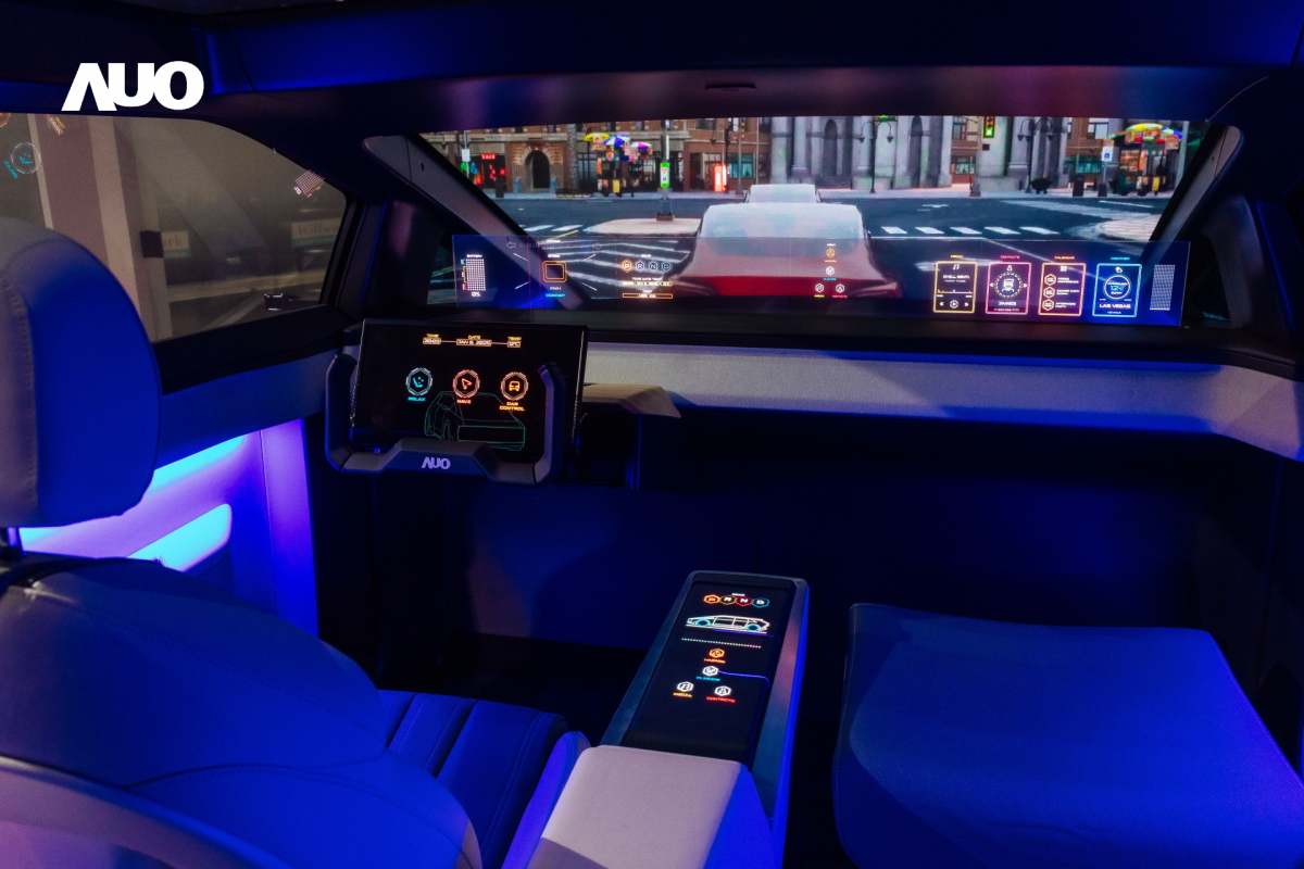 「友達智慧座艙2025」以使用者體驗為核心，運用Micro LED顯示科技為基礎搭配AI創新應用，打造沉浸、互動的座艙體驗，獲得台灣精品銀質獎