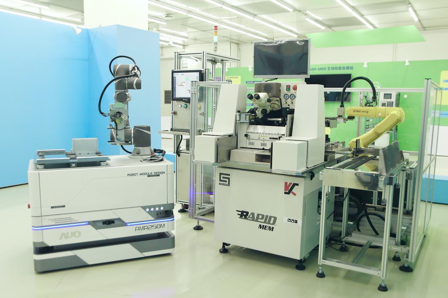 友達數位攜手半導體設備大廠K&S及夥伴樂宇精密，針對半導體封裝場域痛點，提供iAMHS一站式解決方案，創造產能提升至少10%的效益