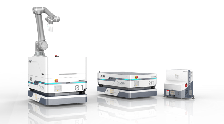 友達數位開發的自主式移動機器人（AMR250M），搭配全向輪並結合AI演算法、2D LiDAR、3D攝影機等技術，協助客戶實現產線全自動化